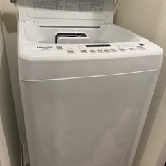 【購入後、半年以内】Hisense洗濯機7.5キロの画像