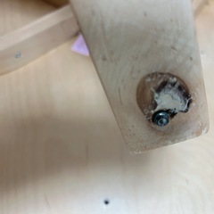 60cmキッズ丸テーブル　ナチュラル色　の画像