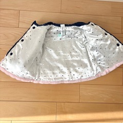 超美品 ベビー ベビー服　70 80 ファー コート ファーコート 上着の画像