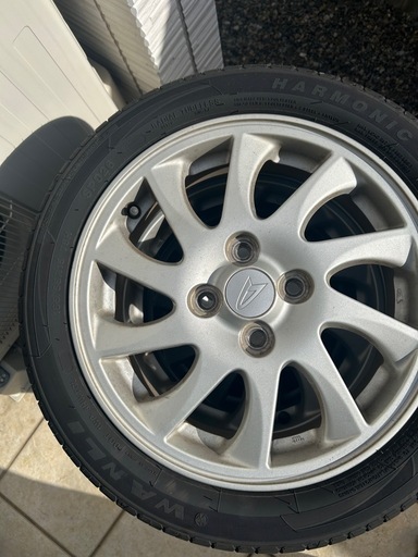 ノーマルタイヤホイールセット165/55/R15