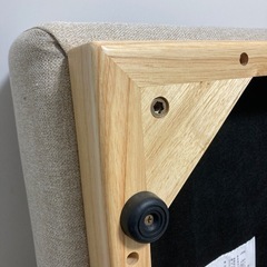 美品・北欧ナチュラル オットマン ベージュの画像