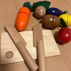 木のおままごとセットの画像