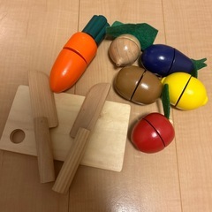 木のおままごとセットの画像