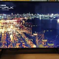 無料配送 2024年 SHARP AQUOS 43V型 4T-C43GJ1 4K液晶テレビ HDR10 Youtube NETFLIX 多機能音声リモコン(287)の画像