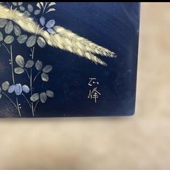 輪島塗 パネル 正峰作 孔雀 縁起物 壁掛け インテリア 玄関 廊下 額 壁飾りの画像