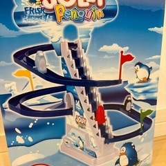 【購入予定者様決定】ペンギン コースター   おもちゃ 自動で上がる滑るを繰り返しますの画像