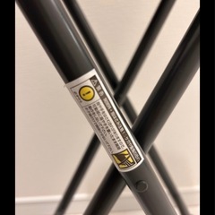 【使用期間わずか】二脚セット　ハイチェア　ニトリ　折りたたみ】の画像