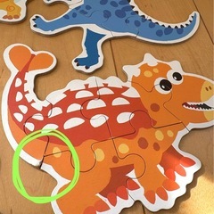 ベビー 幼児 パズル 恐竜 動物 ゾウ ライオンの画像
