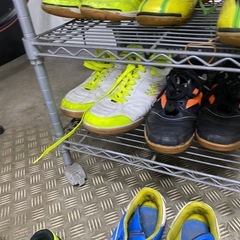 フットサルシューズ　16足　中古の画像