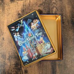 【ディズニー】ワンス・アポン・ア・タイム缶ケース（小物入れ）の画像