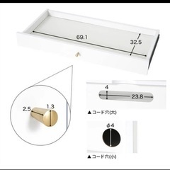 【LOWYA180cmテレビボードの画像