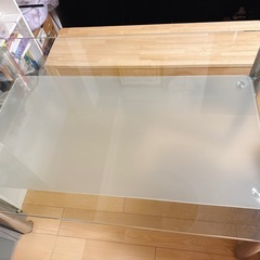 ガラステーブル　椅子セットの画像