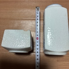 有田焼　　花瓶と灰皿　未使用品の画像