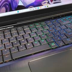 売却済みGALLERIA　RTX 2060 ゲーミング　ノート　パソコンの画像