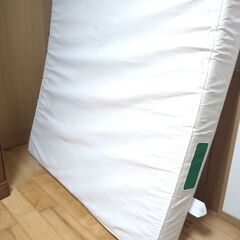 体操マット（厚手）と踏切板※マットはシングルベットより少しだけ大きいくらいのサイズの画像