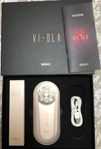 １３.９万円 新品 ヴィオーラ VI-OLA 美顔器ワイドインバーター コラーゲン生成