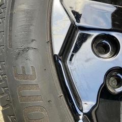 17インチ ホイールセット ブリヂストンの画像