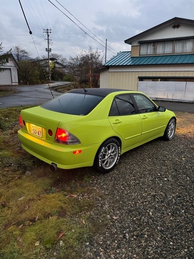 アルテッツァ AS200 Zエディション  6速MT　外装US化 ジムニー純正色全塗装 車検R9/10 即ドリ スタッドレス