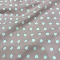 ニトリ　ドット柄布団カバーの画像