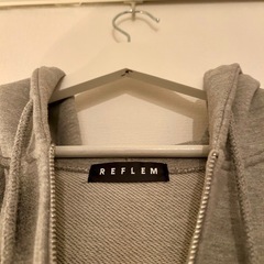 REFLEM レフレム トライバルラインストーンZIPパーカー　ジップアップパーカーの画像