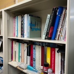 あげます　内田洋行スチール棚4点の画像