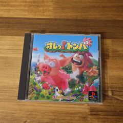 【起動確認済】【PS1】 オレっ！トンバ 付属シール付 レア プレイステーションの画像