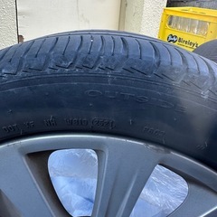 値下げ交渉🉑車普通タイヤ四つセットの画像