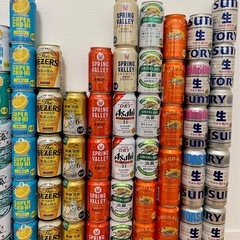 【お酒まとめ売り】サントリー　キリン　ビール　チューハイ　カクテル　焼酎　発泡酒　チューハイ　ハイボール　ジン　合計72点の画像