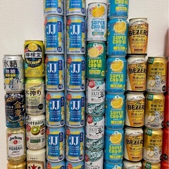 【お酒まとめ売り】サントリー　キリン　ビール　チューハイ　カクテル　焼酎　発泡酒　チューハイ　ハイボール　ジン　合計72点の画像