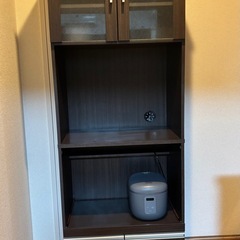 レンジ台・食器棚【ニトリ】の画像
