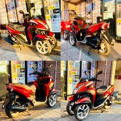 トリシティ125SE82J 低走行で綺麗な一台^_^の画像