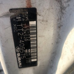 スバル軽トラック　オートマ　4wd 修理できる方　部品取りの画像