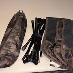 アルパイン　デザイン　折りたたみチェア　キャンプ　椅子　迷彩の画像