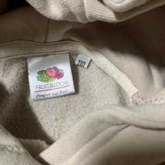 冬服　110cmワンピース　女の子　フルーツの画像