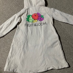 冬服　110cmワンピース　女の子　フルーツの画像