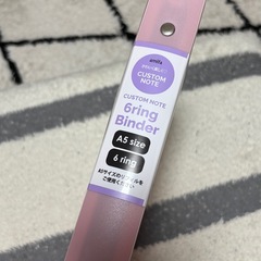 A5 カスタムノート　6穴バインダーの画像