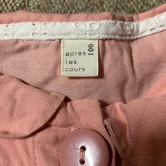 100cm長袖　女の子　上着　秋服　冬服　 ピンクの画像