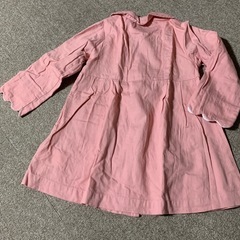 100cm長袖　女の子　上着　秋服　冬服　 ピンクの画像