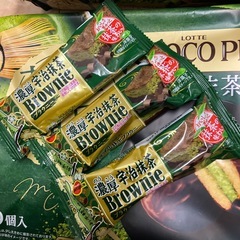 ⑩ お菓子　まとめて　抹茶ずくし　チョコパイ　ブラウニー　ソイジョイの画像