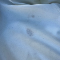 ニトリ　ビーズソファー　　一部汚れありの画像