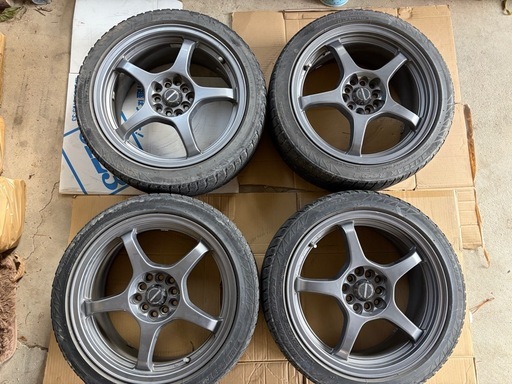★★★レガシー SCHNEIDER ホイールスタッドレスBS Revo2 215/45R
17４本セット