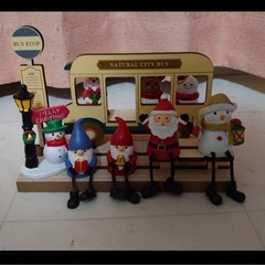 クリスマスとハロウィンのお飾りとアイテムのセットの画像