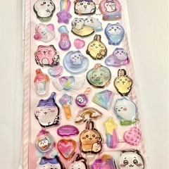 ちいかわ ボンボンドロップシール ぷくぷくシール かわいい ハチワレ うさぎの画像