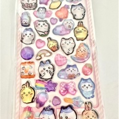 ちいかわ ボンボンドロップシール ぷくぷくシール かわいい ハチワレ うさぎの画像