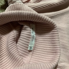 女の子　長袖　タートルネック　冬服　100cmの画像