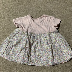 女の子　夏服　半袖　100cm お花柄　かわいいの画像