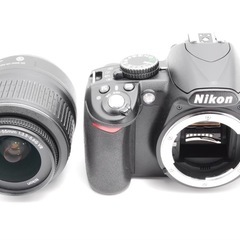 ❤️美品❤️スマホ転送⭐️Nikon D3100 動画も撮れる！🔰初心者！すぐ使える！簡単本格撮影！付属品多数！☘️ の画像