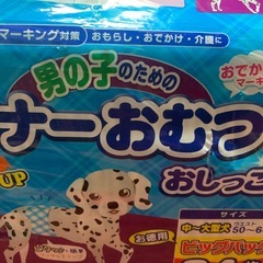 男の子のためのマナーおむつ　おしっこ用の画像
