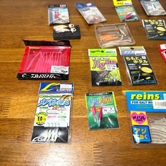 アジング メバリング ワーム ジグヘッド その他 おまけ付き まとめて 釣具の画像