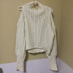 美品　snidel 肩あきニット の画像